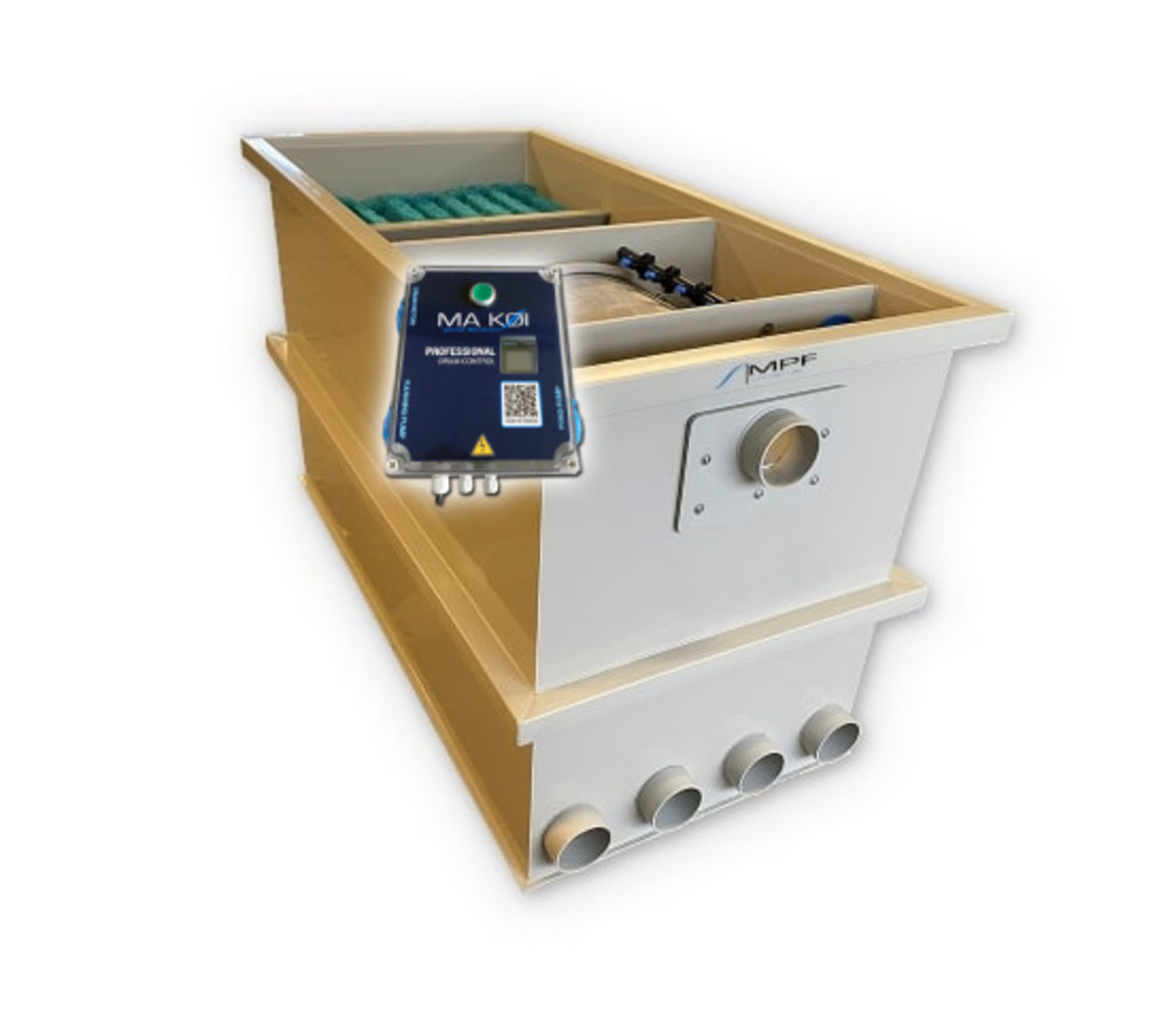 MPF Makoi PondFiltration Biodrum 100 incl. matting chamber MPF Makoi PondFiltration Biodrum 100 incl. matting chamber