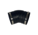 Flexibele rubber bocht (45°) 110mm Flexibele rubber bocht (45°) 110mm