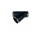 Flexibel rubber Y-stuk 125mm