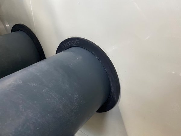 EPDM Durchsatz 125mm