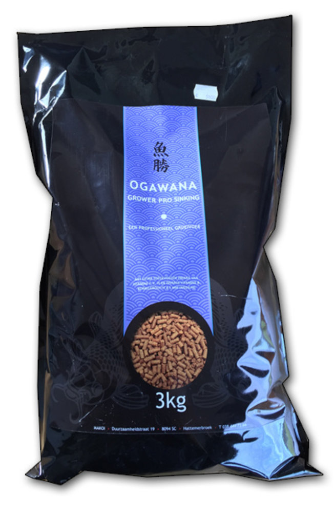 Ogawana Ogawana Grower Pro Sinking 11kg Ogawana Ogawana Grower Pro Sinking 11kg