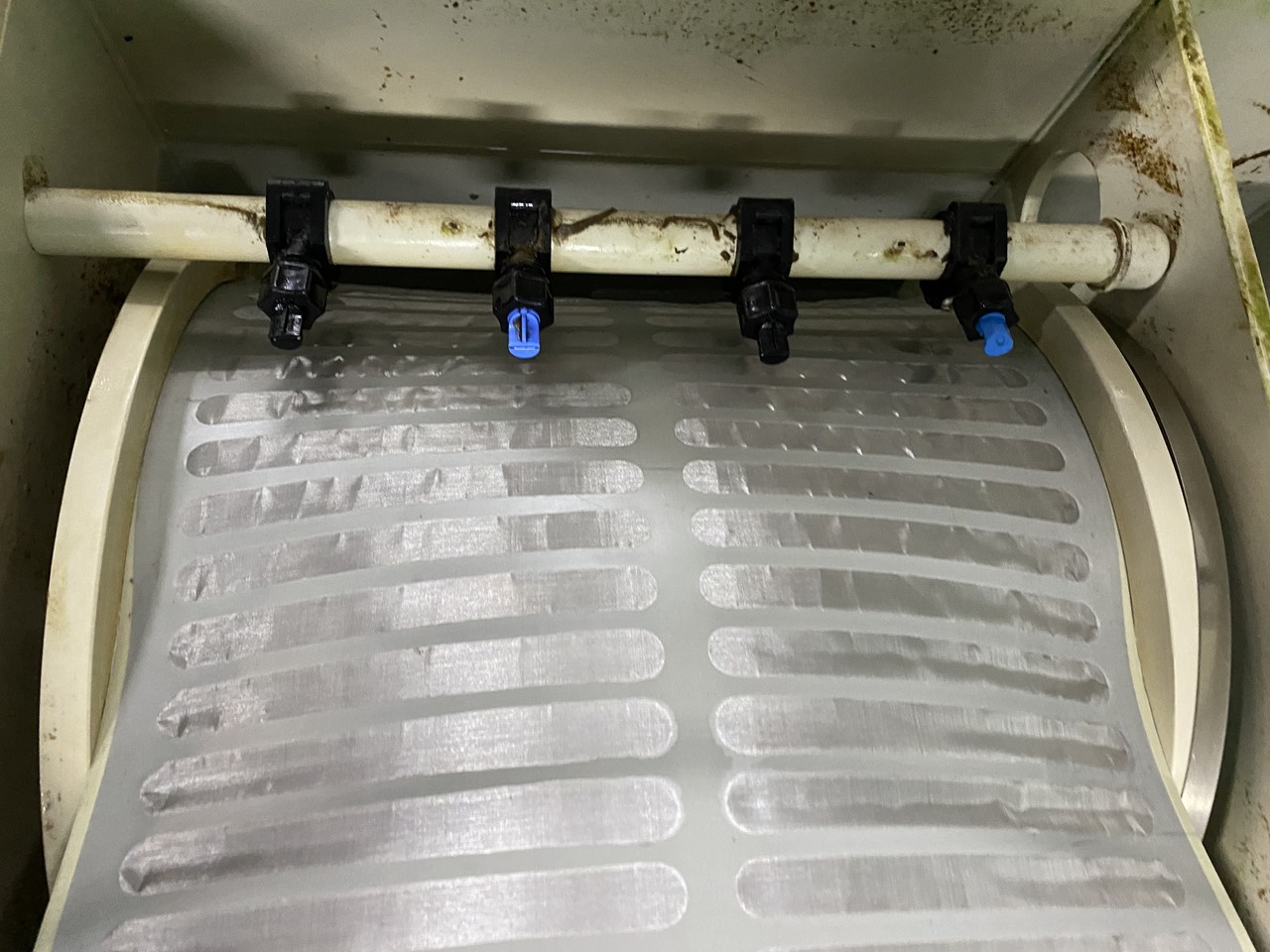 Drum filter screen  114x40cm 5 mm thick PP material extremely strong! for 30m3/hour