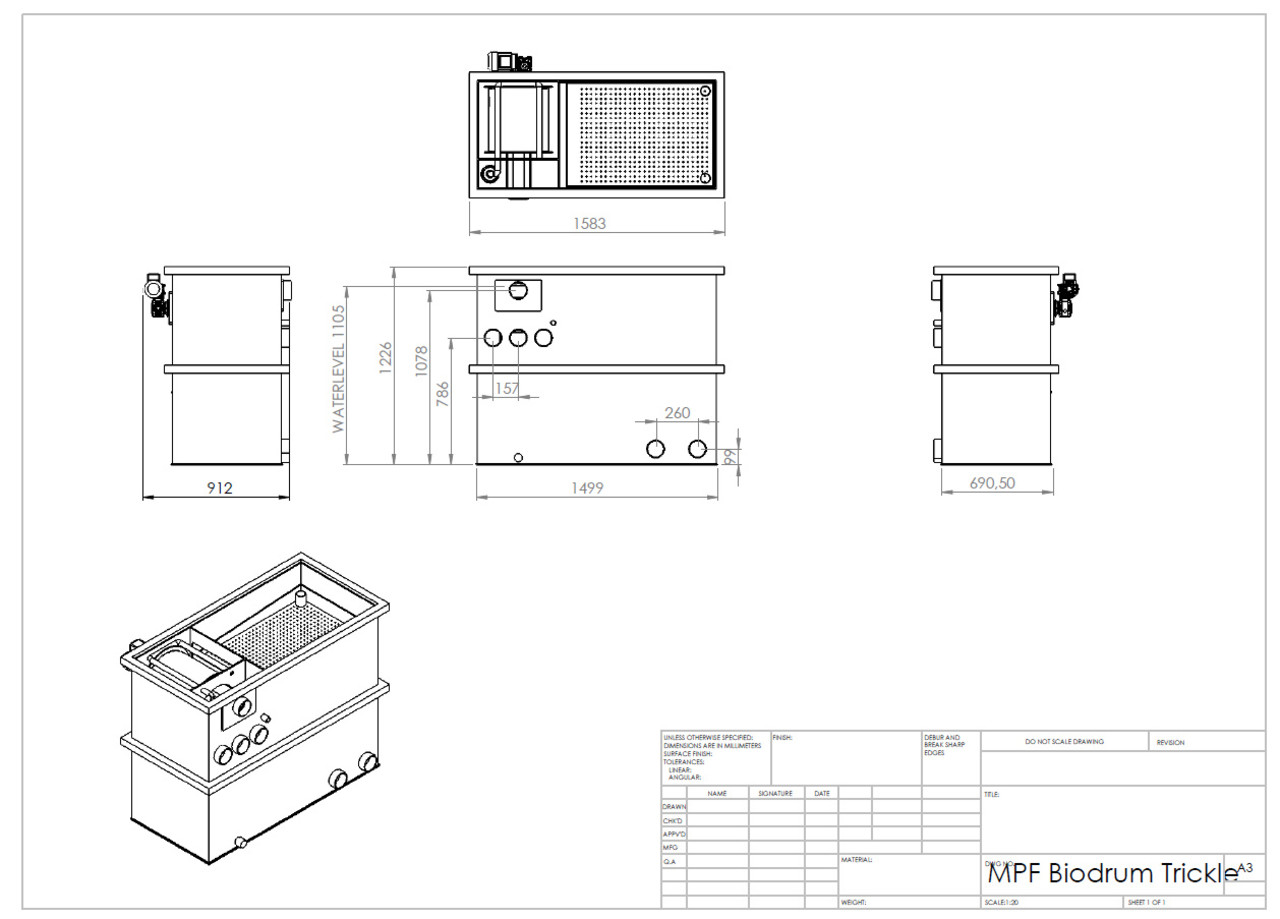 MPF BIODRUM GRAVITY TRICKLE  30