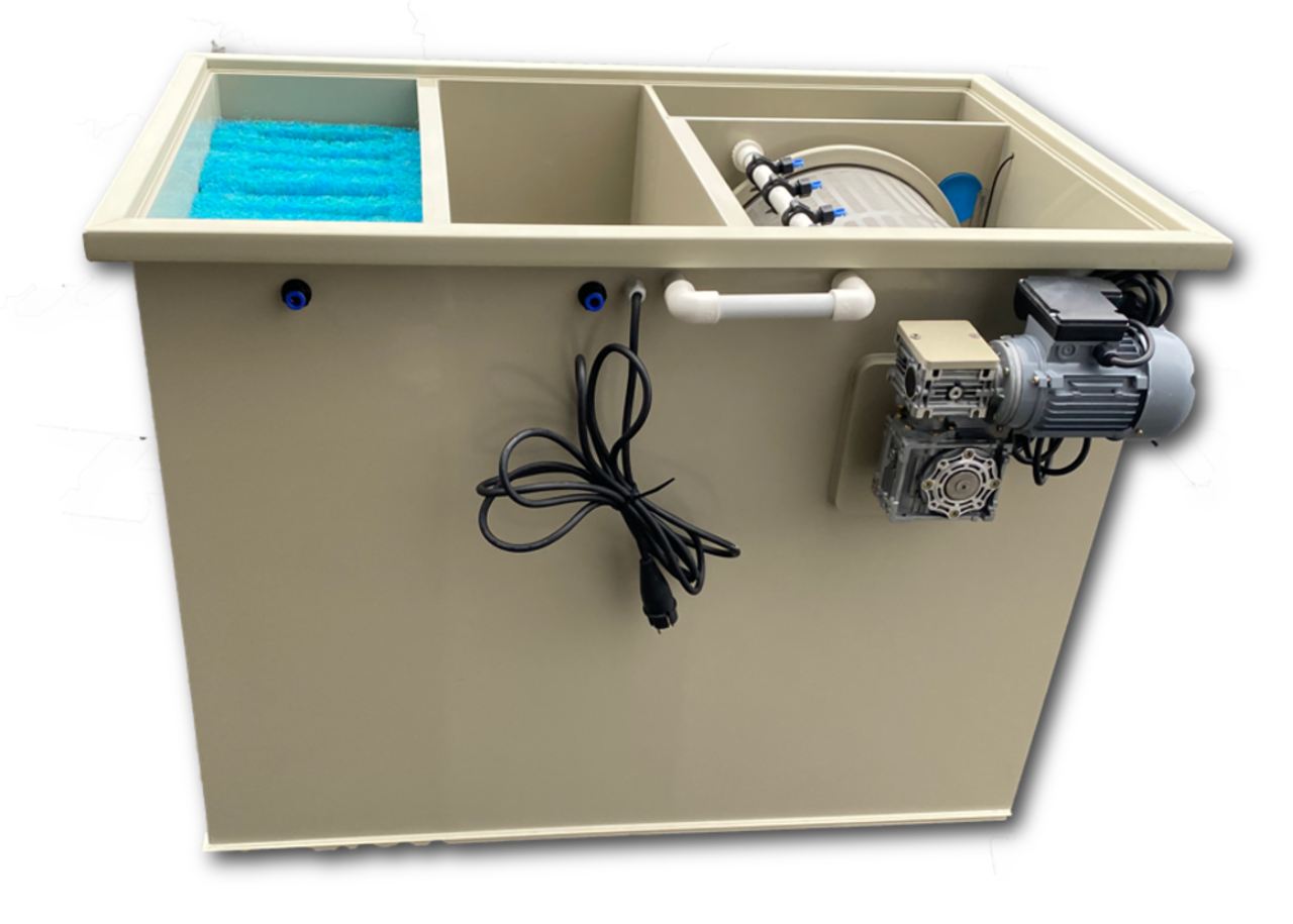 Ilex Filtration Ilex Biodrum 20 Combi Trommelfilter + mattenkammer XL Ilex Filtration Ilex Biodrum 20 Combi Trommelfilter + mattenkammer XL