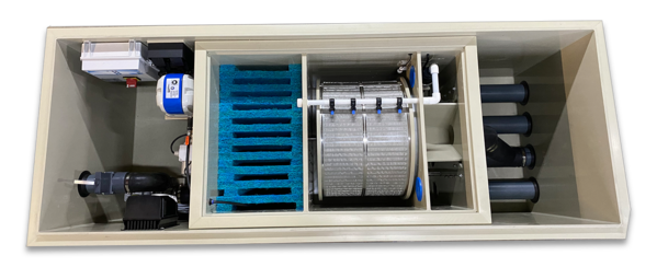 MPF Filterunit 4 incl. MPF Biodrum 100 small MPF Filterunit 4 incl. MPF Biodrum 100 small