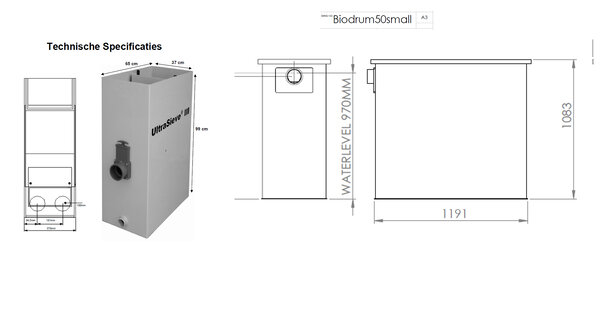 MPF Biodrum 50  Small MPF Biodrum 50  Small