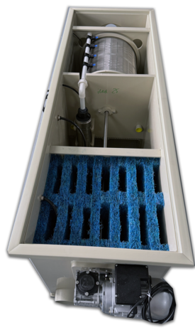 Ilex Filtration Ilex Biodrum 25 XL + mattenkammer Ilex Filtration Ilex Biodrum 25 XL + mattenkammer