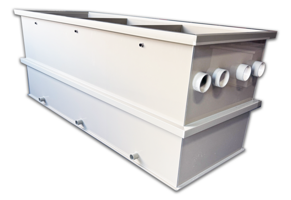 MPF Biological multi-chamber filter 250 cm – High-flow moving bed filter up to 50 m³/h MPF Biological multi-chamber filter 250 cm – High-flow moving bed filter up to 50 m³/h