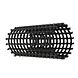 mpf Grid Tube Ø 110mm x Length 1000mm (black)