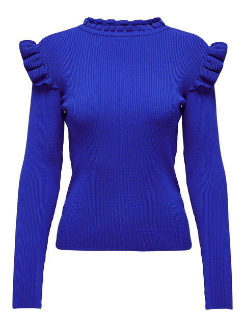 ONLSIA SALLY RUFFLE LS PULLOVER