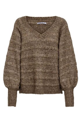 ONLCELINA LIFE LS V-NECK CC KN