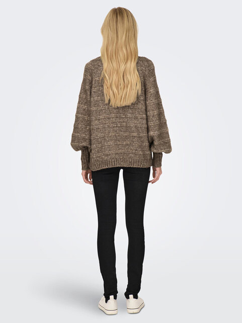 ONLCELINA LIFE LS V-NECK CC KN