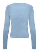 ONLMEDDI LS PEEK-A-BOO O-NECK