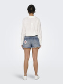 ONLZUMA HW RW CROCHET DNM SHORT