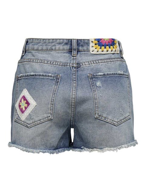 ONLZUMA HW RW CROCHET DNM SHORT
