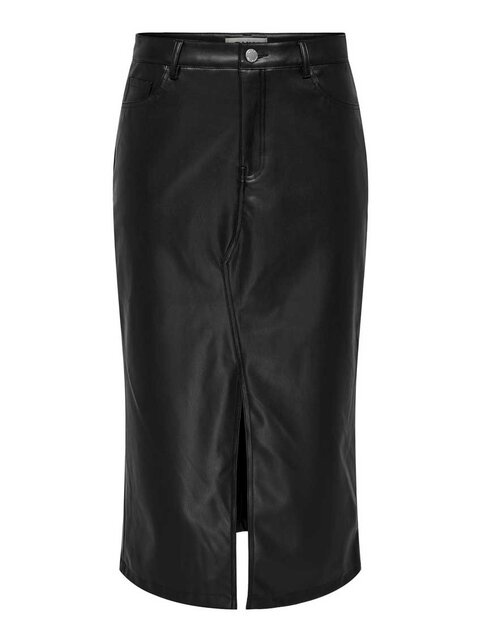 ONLKIRI HW LO SLIT FAUX LEA SK