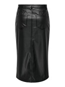 ONLKIRI HW LO SLIT FAUX LEA SK