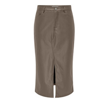 ONLKIRI HW LO SLIT FAUX LEA SK