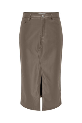 ONLKIRI HW LO SLIT FAUX LEA SK