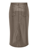 ONLKIRI HW LO SLIT FAUX LEA SK