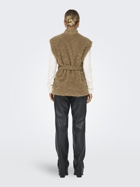 ONLGANJA TEDDY WAISTCOAT LIFE