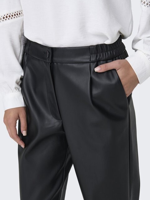 ONLMYNTE FAUX LEATHER PANTS OT ONLMYNTE FAUX LEATHER PANTS OT