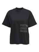 ONLRIRI S/S RHINESTONE TOP BOX