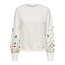Only ONLBROOKE L/S O-NECK FLOWER SW