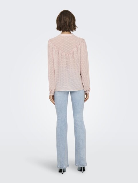 ONLCHADIA LIFE LS DOBBY TOP CC ONLCHADIA LIFE LS DOBBY TOP CC