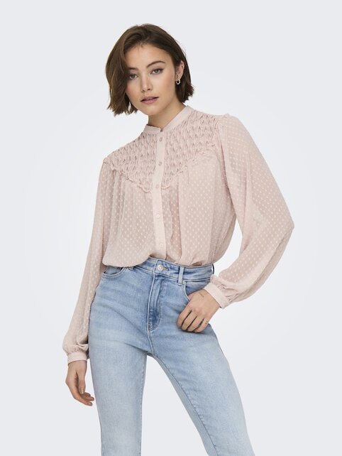 ONLCHADIA LIFE LS DOBBY TOP CC ONLCHADIA LIFE LS DOBBY TOP CC