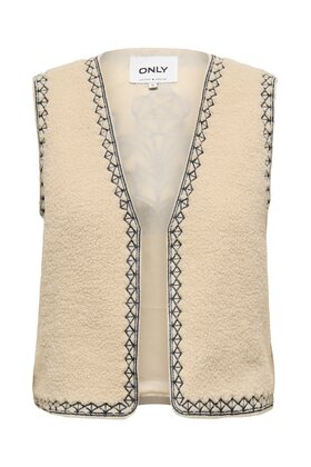 ONLSVEA TEDDY EMB. WAISTCOAT C