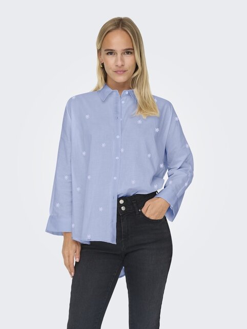 ONLNEW LINA GRACE LS EMB SHIRT ONLNEW LINA GRACE LS EMB SHIRT