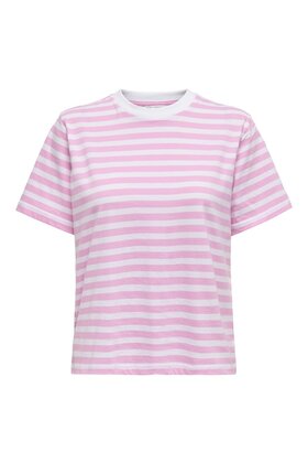 ONLLIVINA S/S STRIPE TEE JRS N