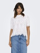 ONLNYLA TULUM EMB SS TOP WVN