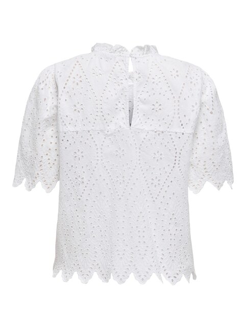 ONLNYLA TULUM EMB SS TOP WVN