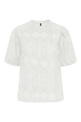 ONLLUZ S/S PUFF SLEEVE TOP JRS