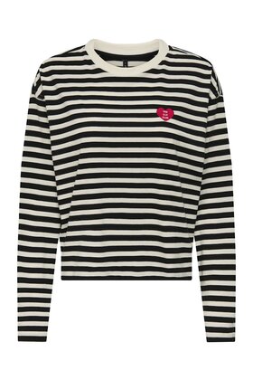 ONLLIVINA L/S O-NECK STRIPE TO