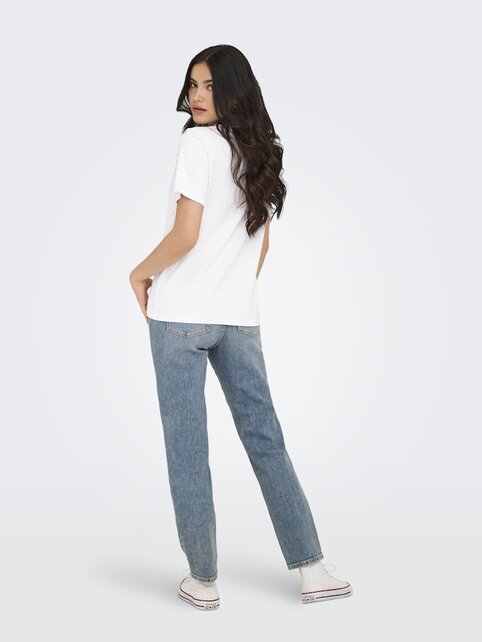 ONLMONJA S/S STUDS TEE JRS