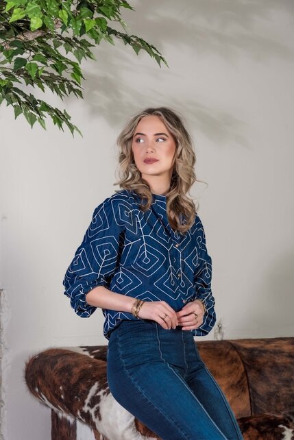 Job Denim Cord Embroidery