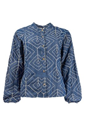 Job Denim Cord Embroidery