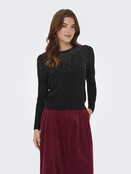 ONLANABELLA LS BLING O-NECK KN