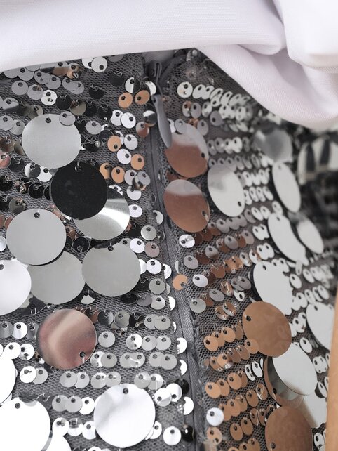 ONLJADEL SEQUINS SKIRT WVN