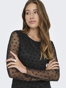 ONLSIENA MESH FLOCK L/S TOP WV