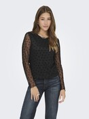 ONLSIENA MESH FLOCK L/S TOP WV