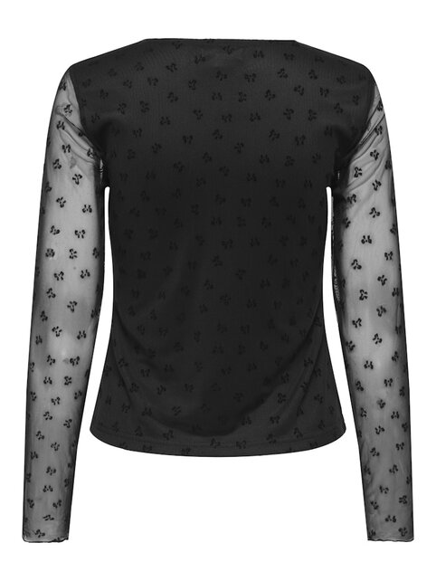 ONLSIENA MESH FLOCK L/S TOP WV