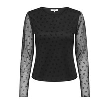 ONLSIENA MESH FLOCK L/S TOP WV