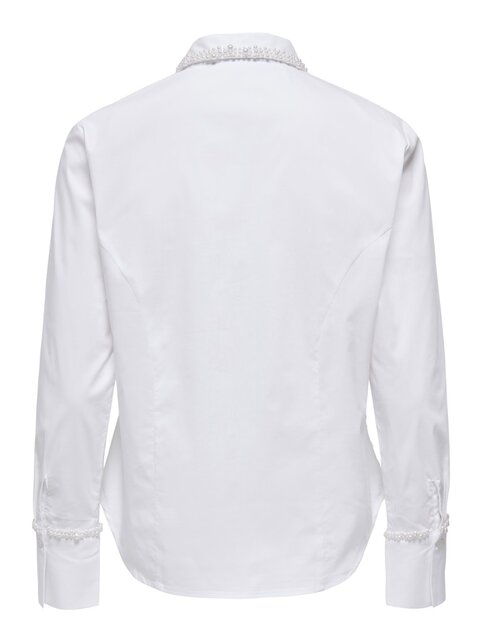 ONLBECS PEARL FITTED SHIRT WVN