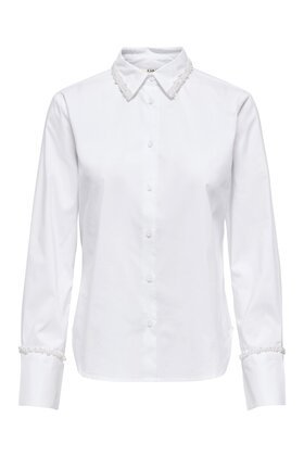 ONLBECS PEARL FITTED SHIRT WVN