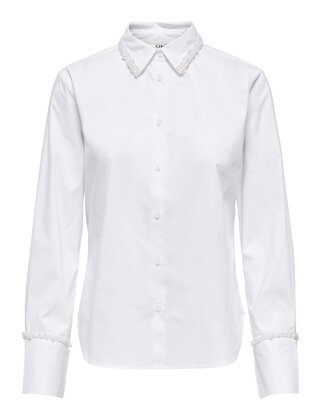 ONLBECS PEARL FITTED SHIRT WVN