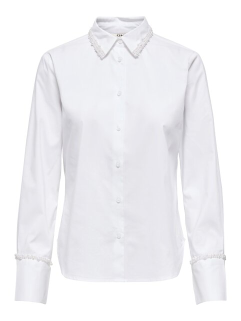 ONLBECS PEARL FITTED SHIRT WVN